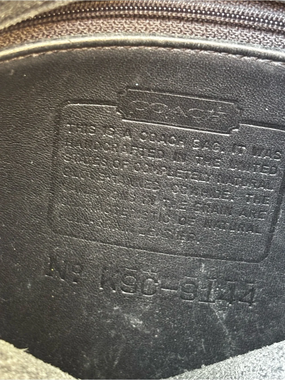 Coach vintage legacy